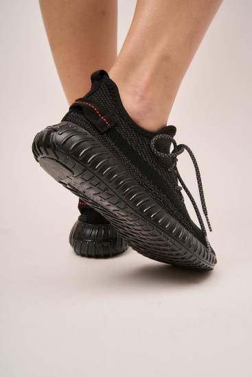 Жіночі кросівки Loris Bottega 170755 чорні демісезонні текстильні