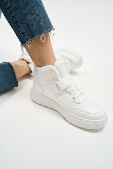 Жіночі черевики SOPRA 179277 білі демісезонні із екошкіри