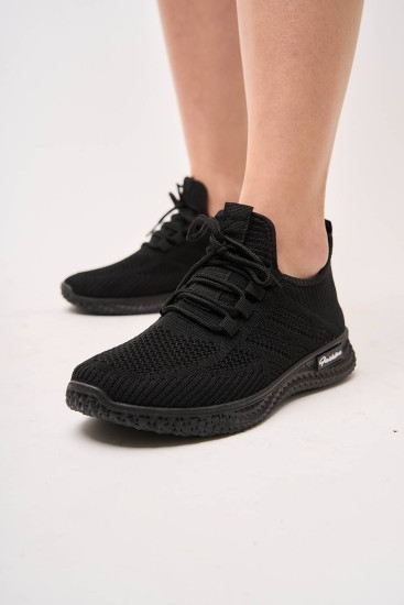 Жіночі кросівки SOPRA 174667 чорні демісезонні текстильні