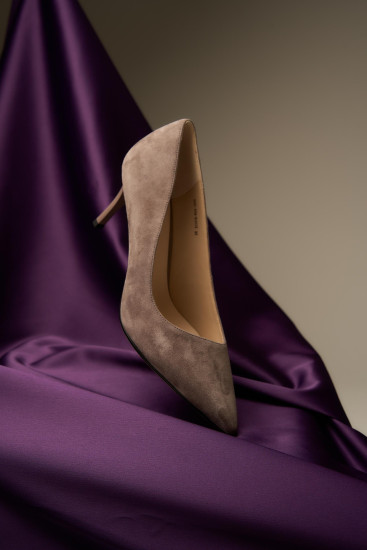 Жіночі туфлі Fabio Monelli 181430 бежеві демісезонні замшеві