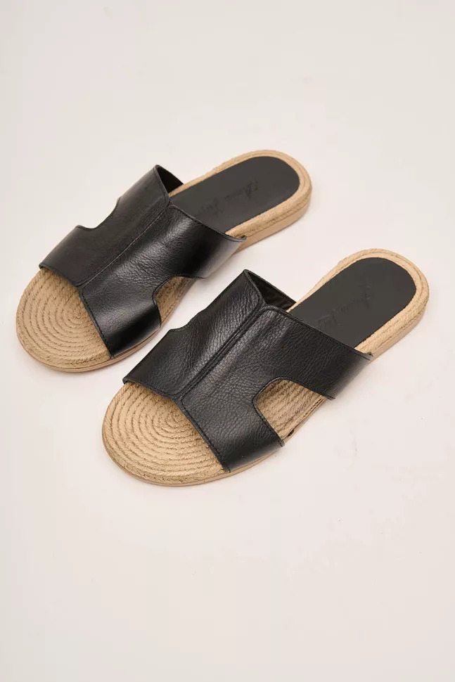 Шльопанці жіночі шкіряні Anna Lucci 172155 в магазині Lonza Shoes