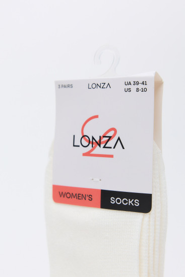 Носки женские 3 шт. 39-41 р. Lonza 214248 - Фото 4