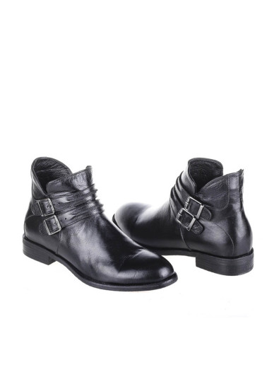 Женские ботинки Anna Lucci 165989 черные демисезонные кожаные
