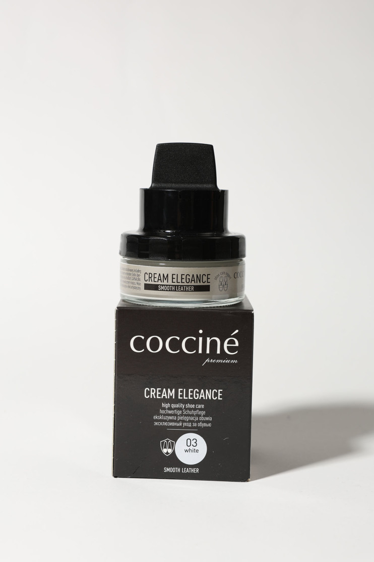 Крем белый + губка Eleqance COCCINE 187515 - Фото 1