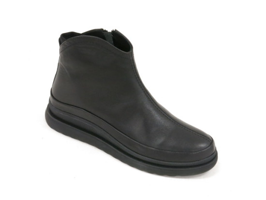 Женские ботинки Anna Lucci 174286 черные демисезонные кожаные