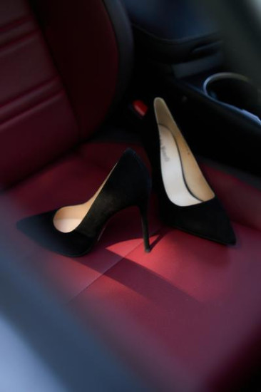 Женские туфли Fabio Monelli 181441 черные демисезонные замшевые