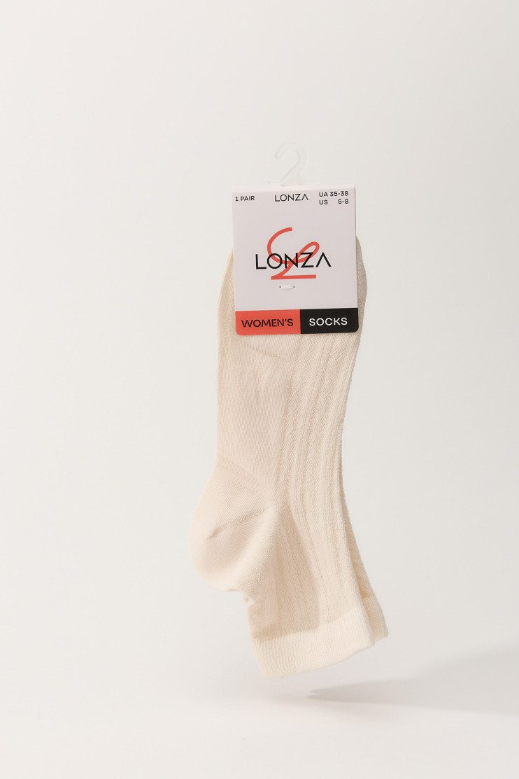 Носки хлопковые женские 1 шт. 35-38 р. Lonza 214036 - Фото 1