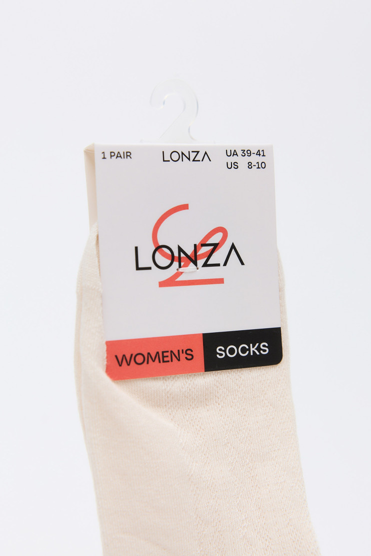 Носки хлопковые женские 1 шт. 39-41 р. Lonza 214226 - Фото 1