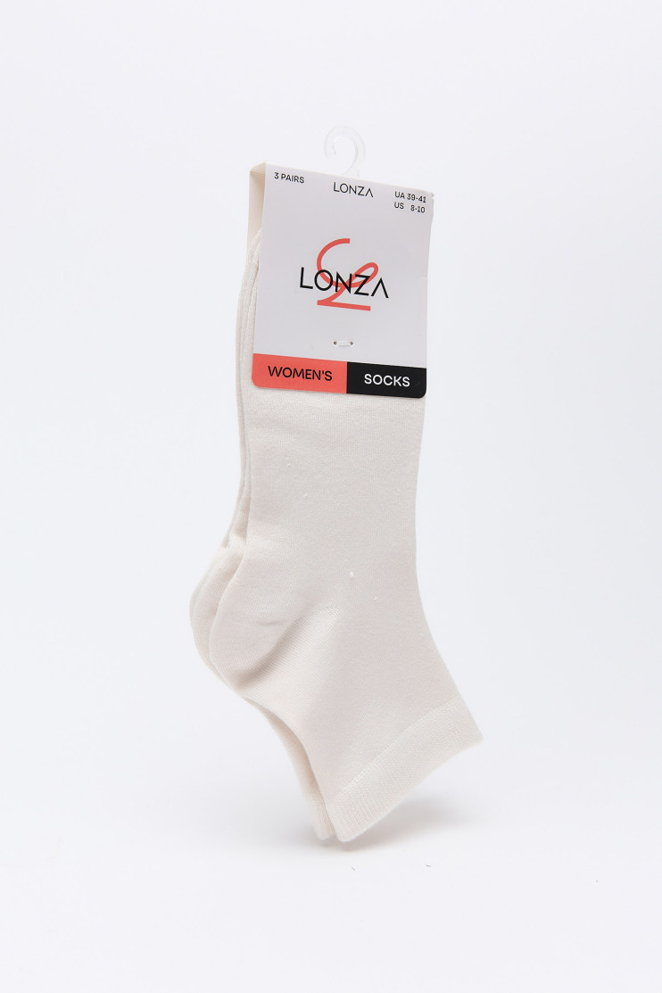 Носки женские 3 шт. 39-41 р.  Lonza 214239 - Фото 1