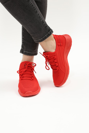 Жіночі кросівки Lonza 174633 червоні демісезонні текстильні